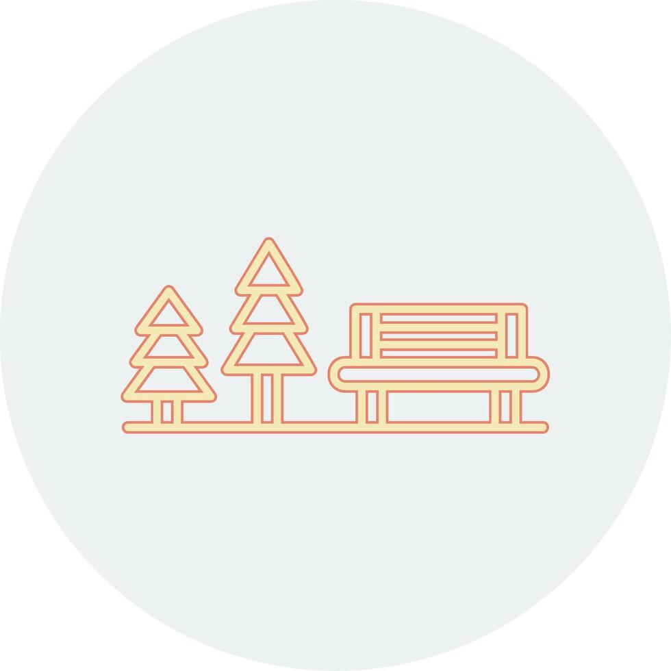 Rest Area Vector Icon