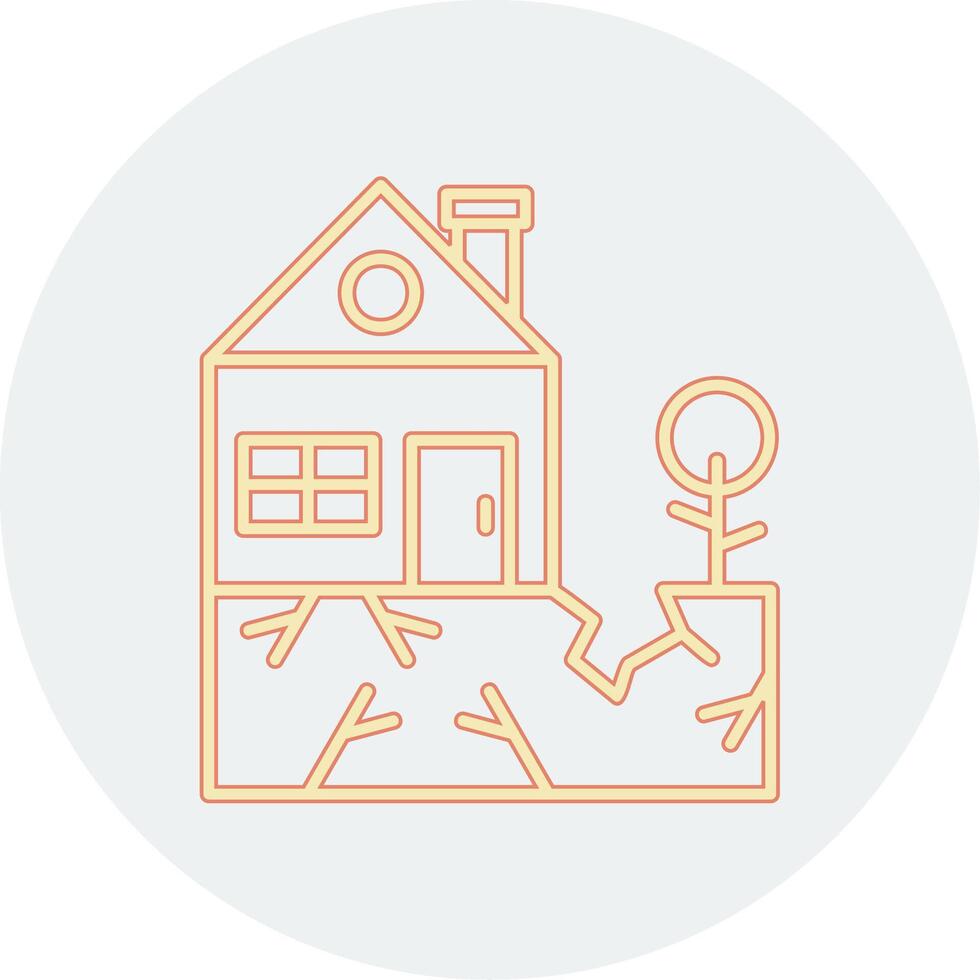 Earthquake Vector Icon