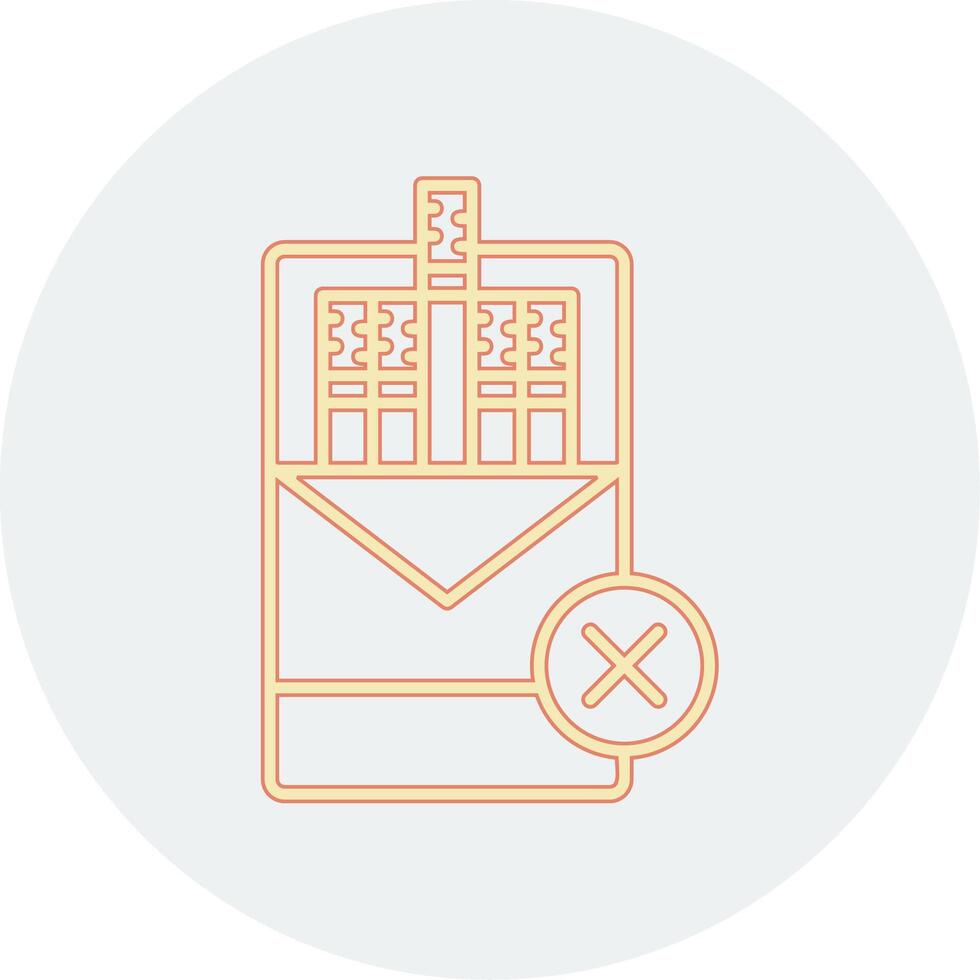 No Smoking Vector Icon