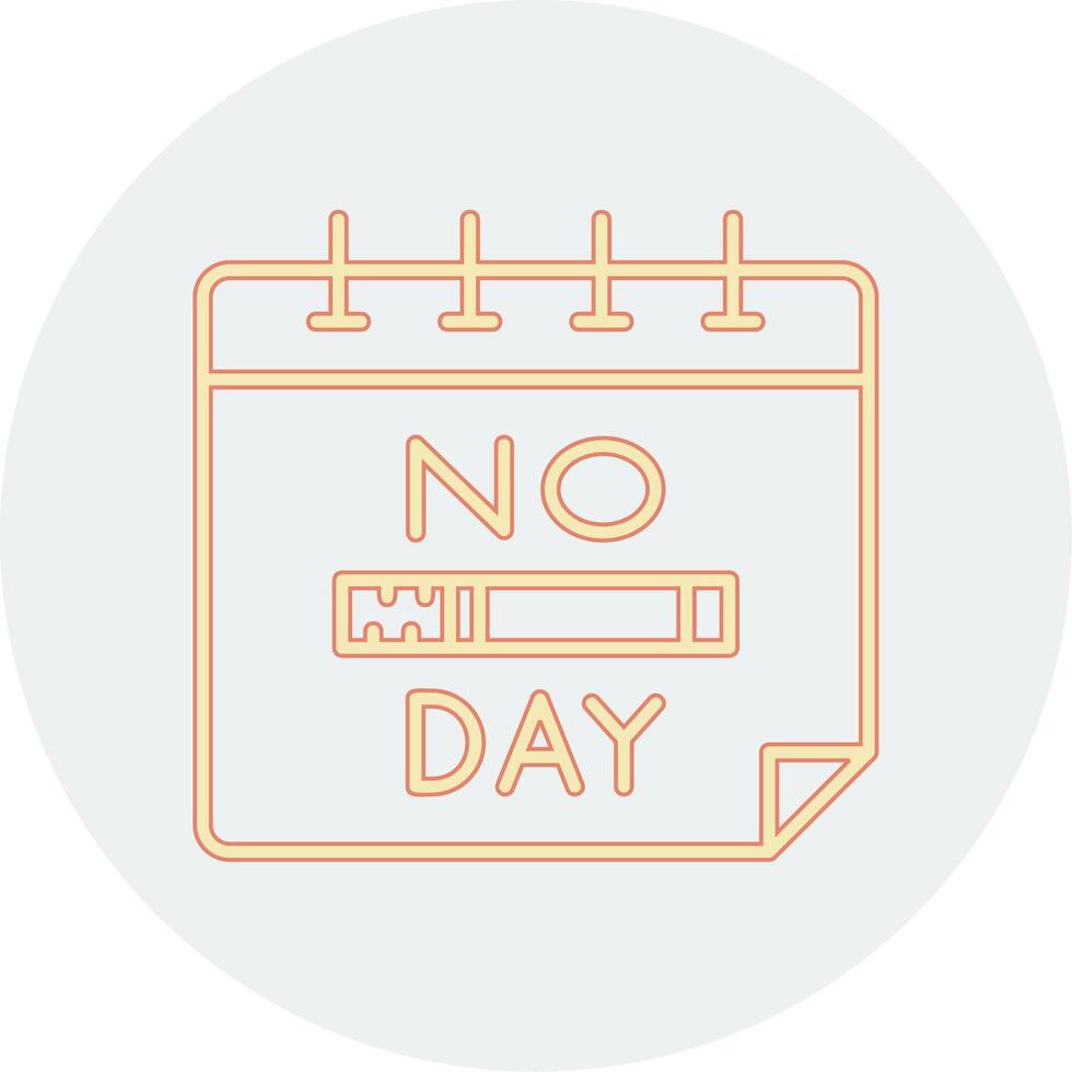 No Tobacco Day Vector Icon