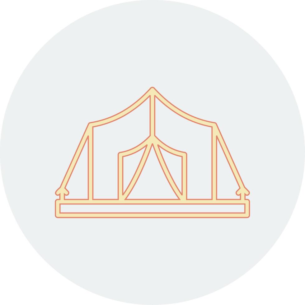 Tent Vector Icon