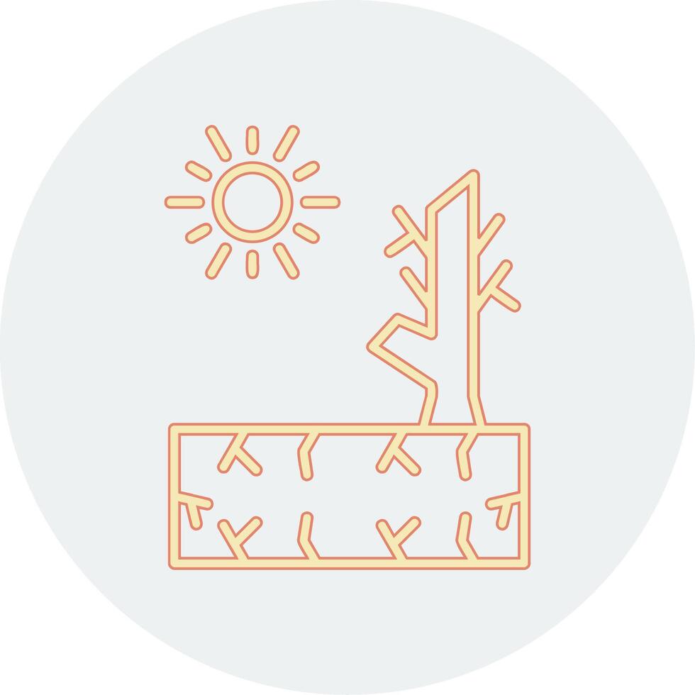 Drought Vector Icon