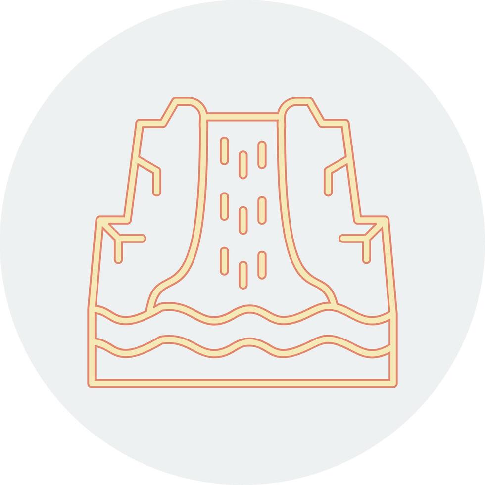 Waterfal Vector Icon