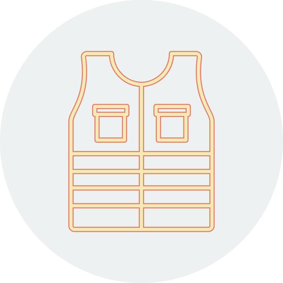 Safety Jacket Vector Icon