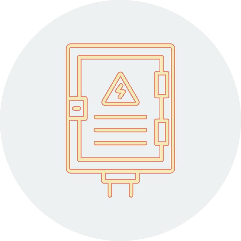 Electrical Panel Vector Icon