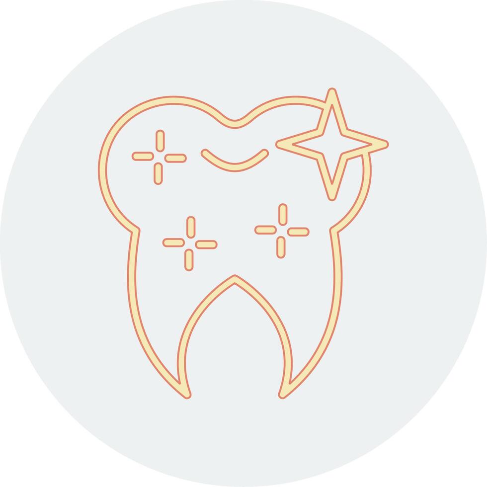 Healthy Clean Tooth Vector Icon