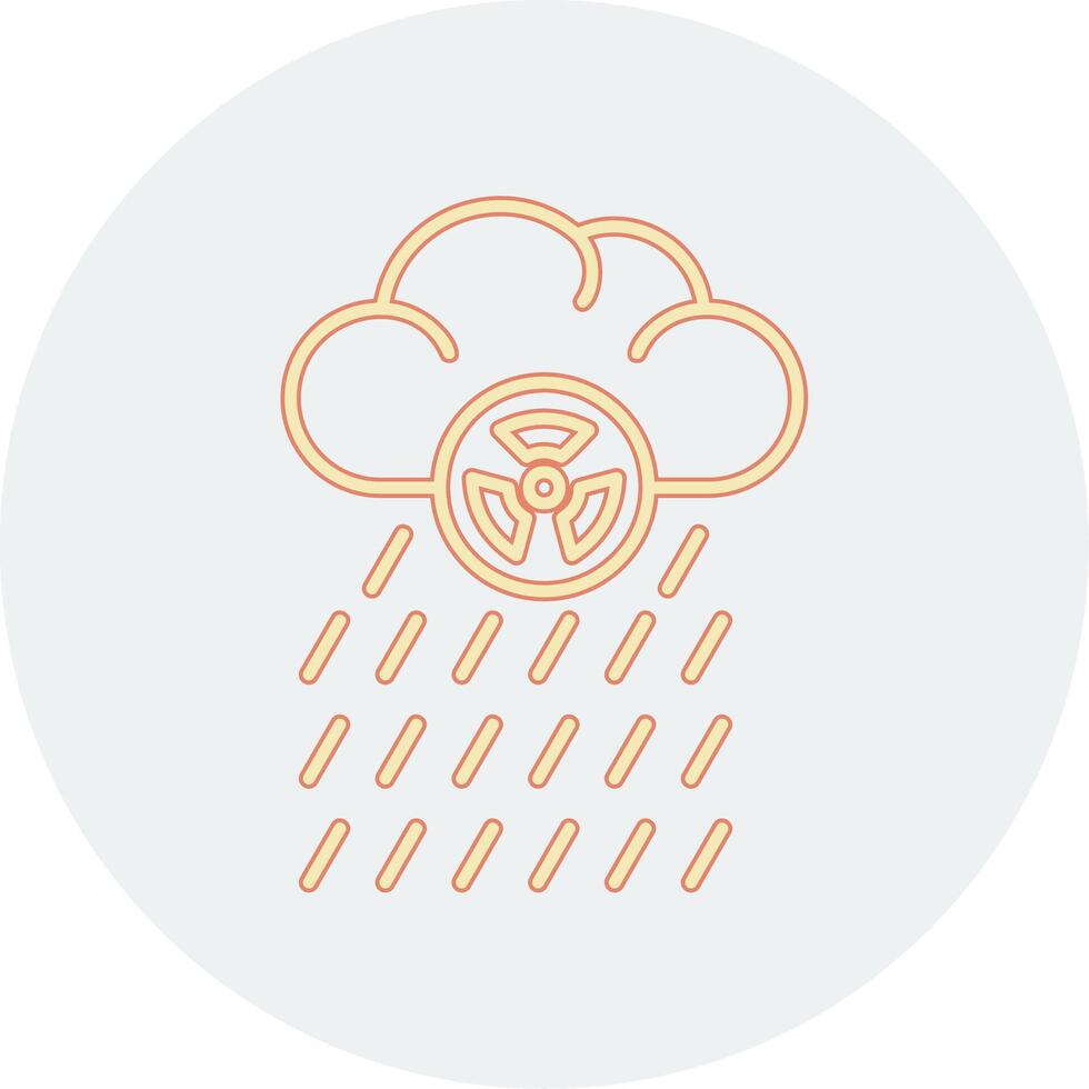 Acid Rain Vector Icon