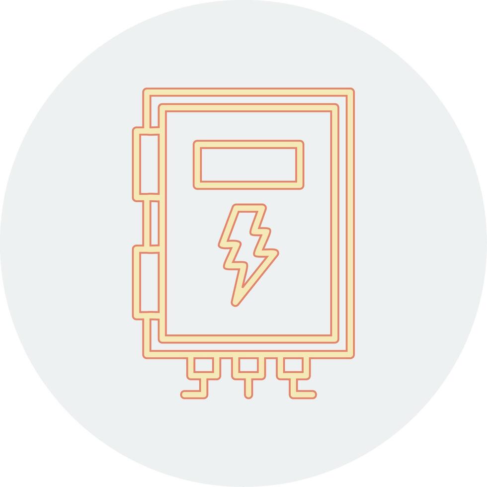 High Voltage Box Vector Icon