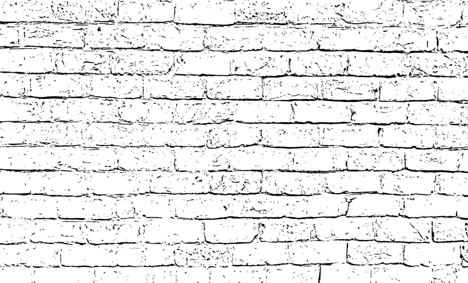 un negro y blanco dibujo de un ladrillo muro, un conjunto de cuatro diferente ladrillo paredes, cuatro diferente tipos de ladrillo pavimentación piedras, Clásico ladrillo pared vector, vector