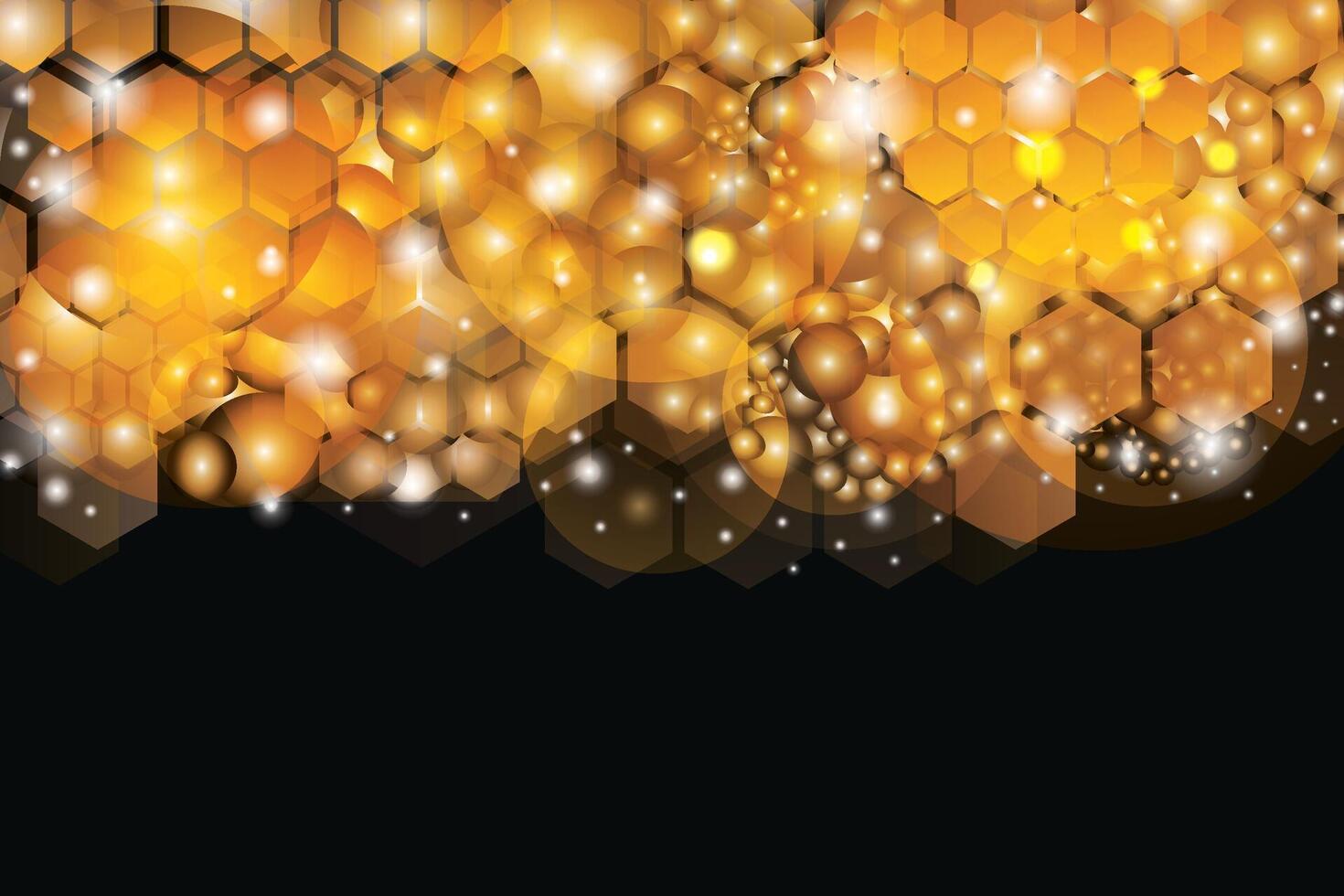abstract background with golden honeycomb shapes, hexagonal background with golden color pattern,   gold geometric 3d hexagon vector wallpaper and web banner background design