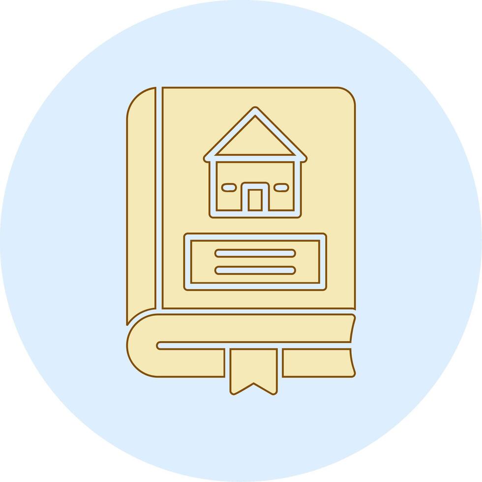 Architecture Book Vector Icon