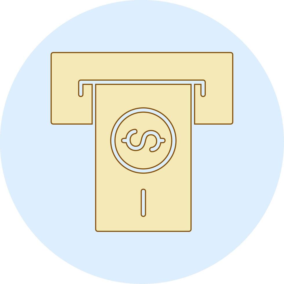 Withdraw Money Vector Icon