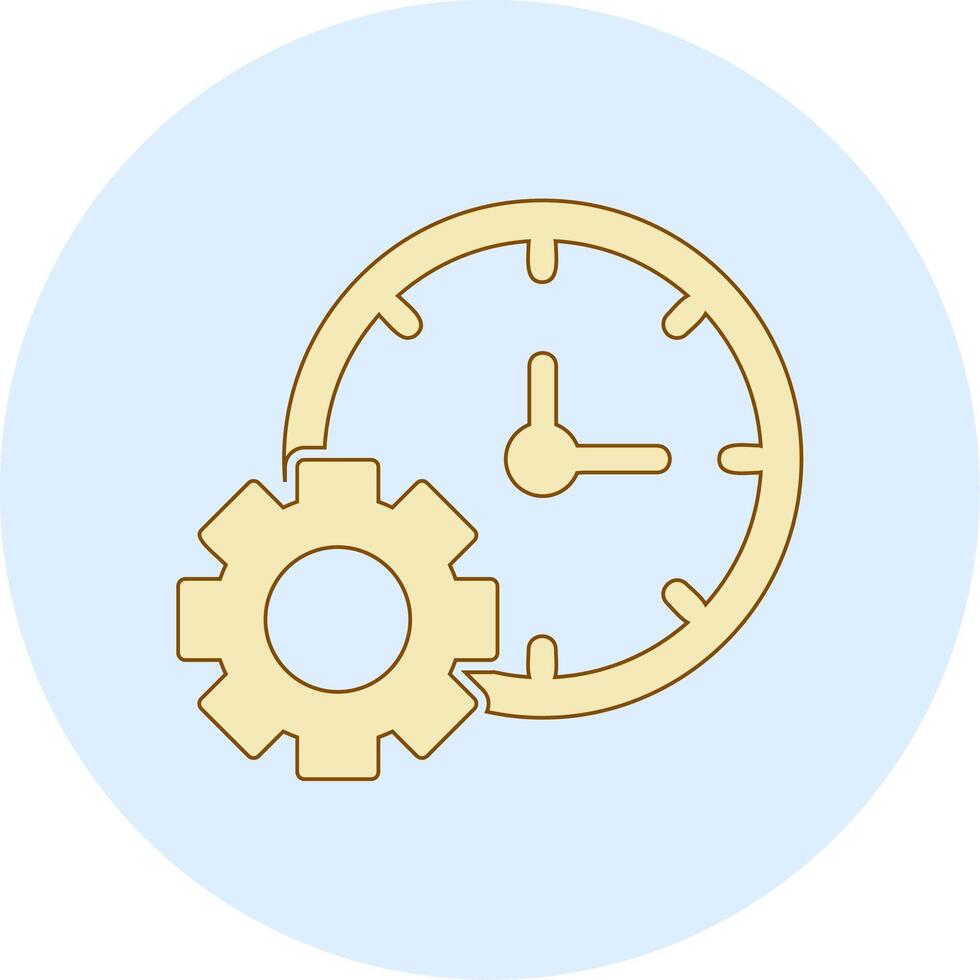 Time Manager Vector Icon