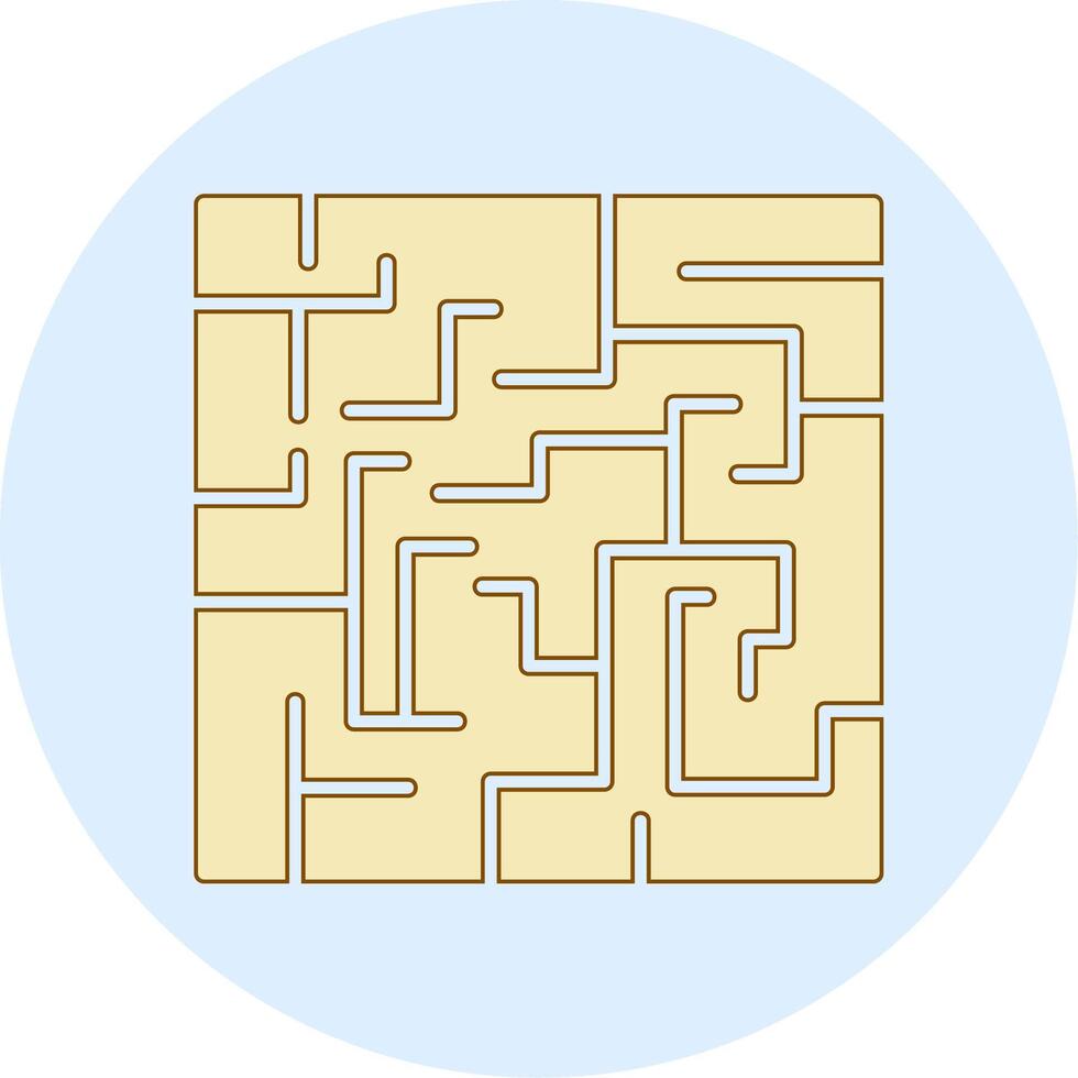 Maze Vector Icon