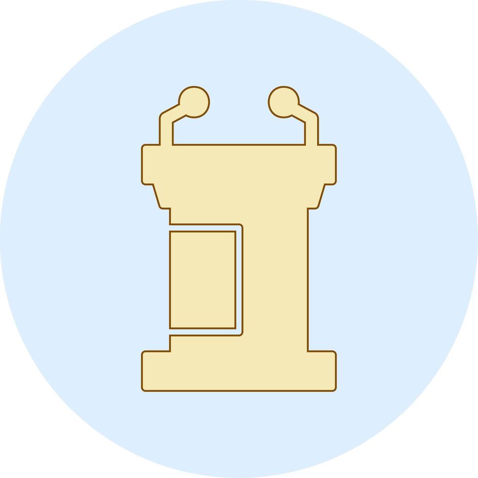 Podium Vector Icon