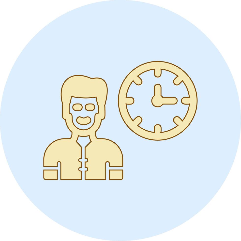 Work Time Vector Icon