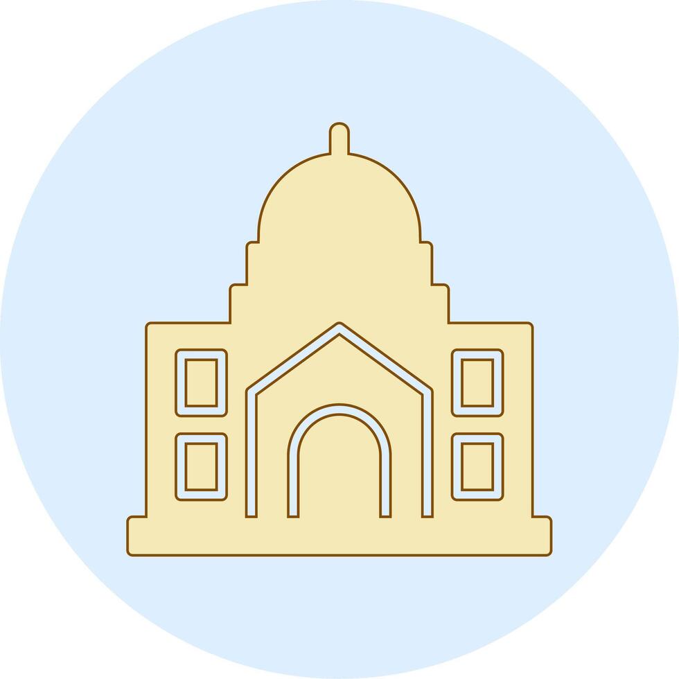 icono de vector de mezquita