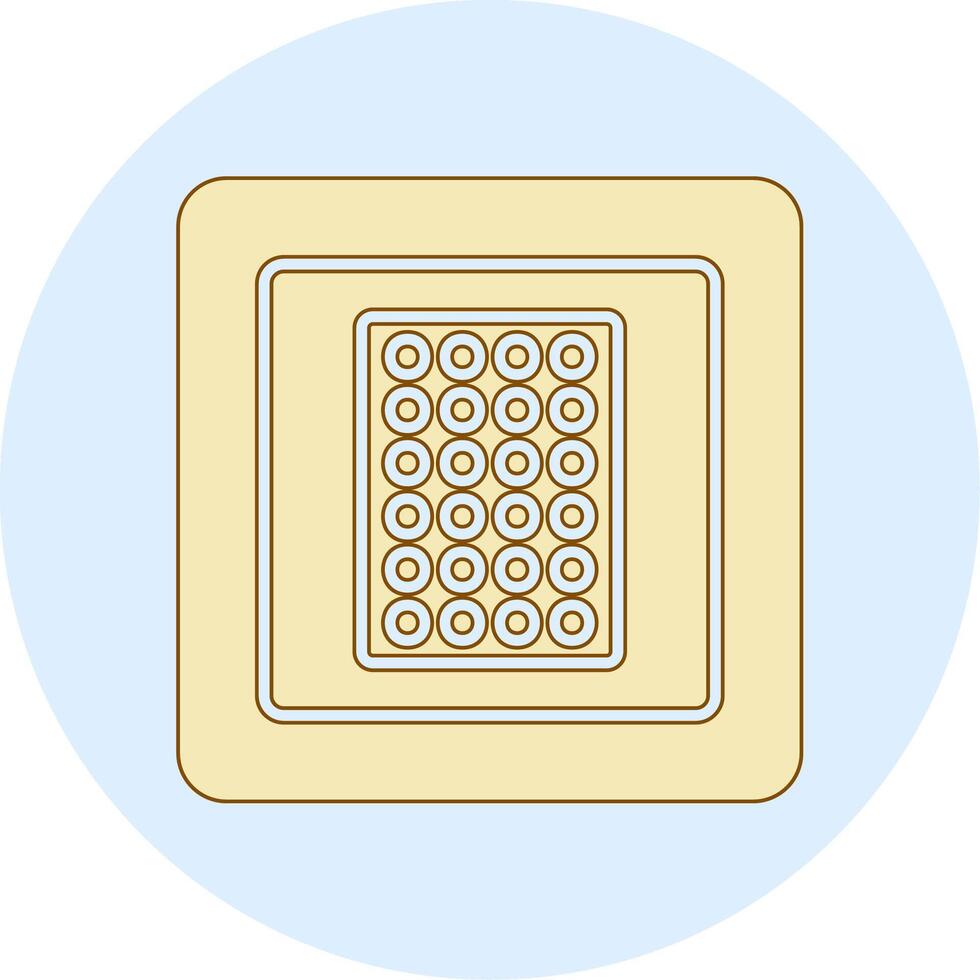 Nicotine Patch Vector Icon