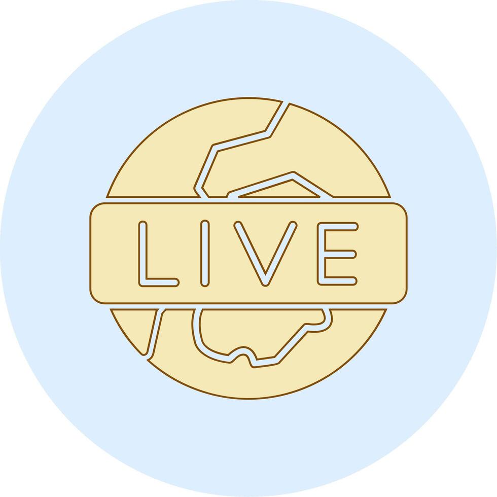 Live Broadcast Vector Icon