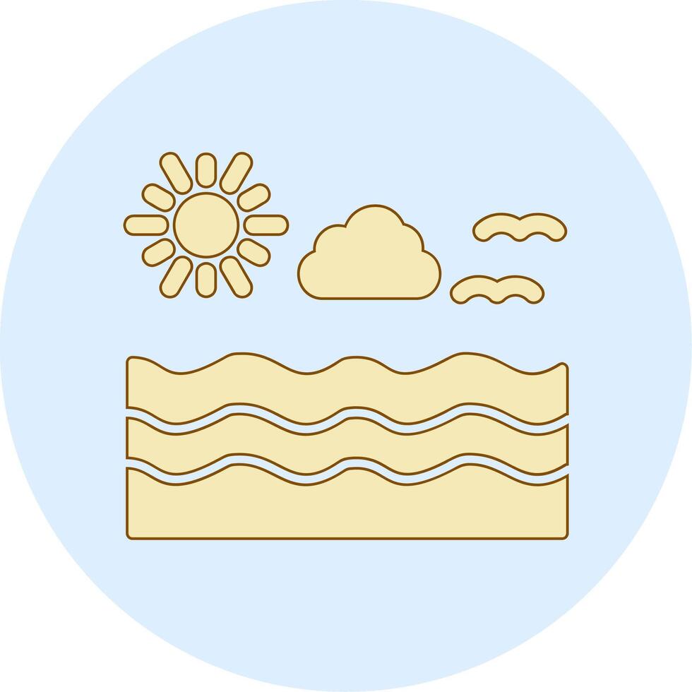 Sea Vector Icon