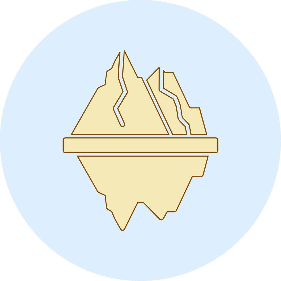 Iceberg Vector Icon