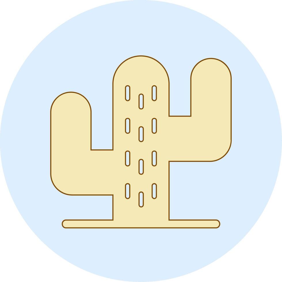 icono de vector de cactus