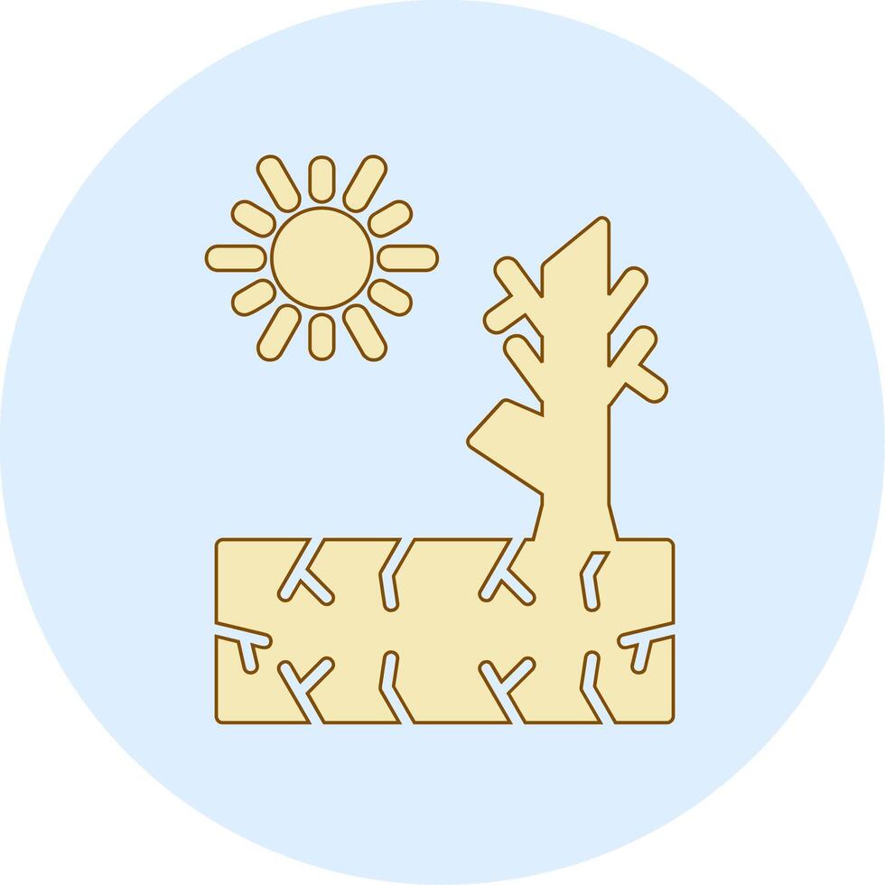 Drought Vector Icon