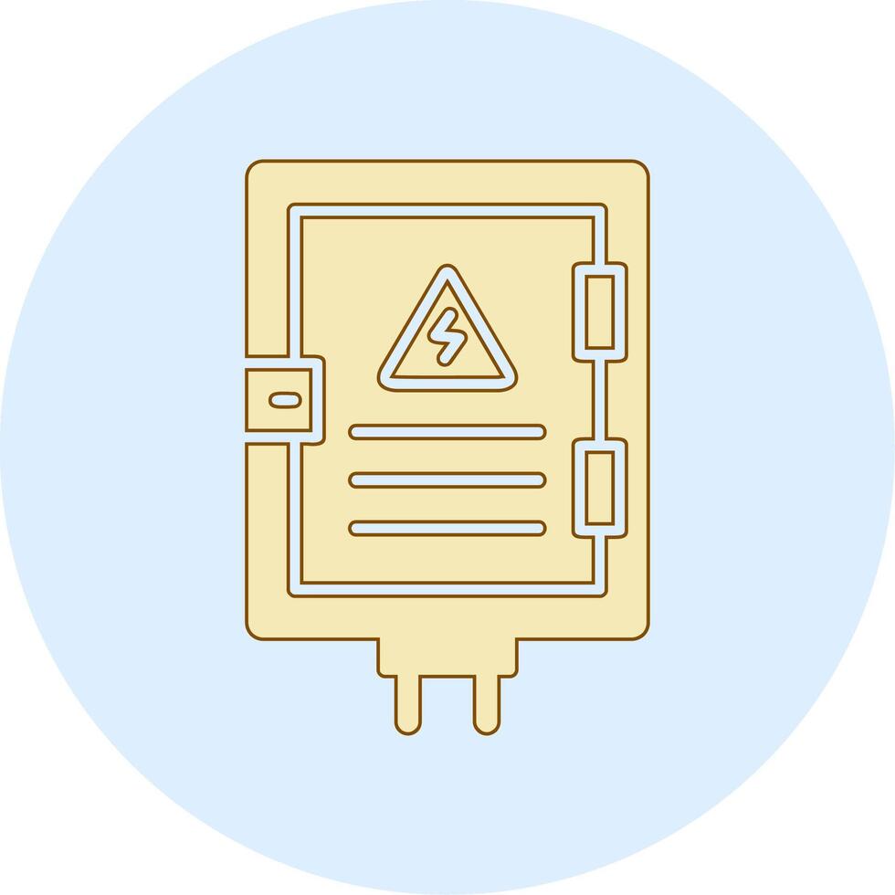 Electrical Panel Vector Icon