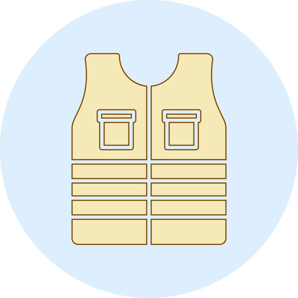 Safety Jacket Vector Icon