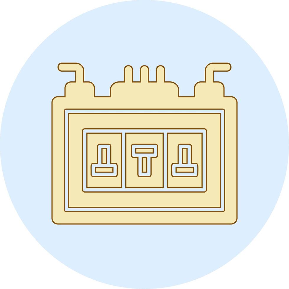 Fuse Box Vector Icon