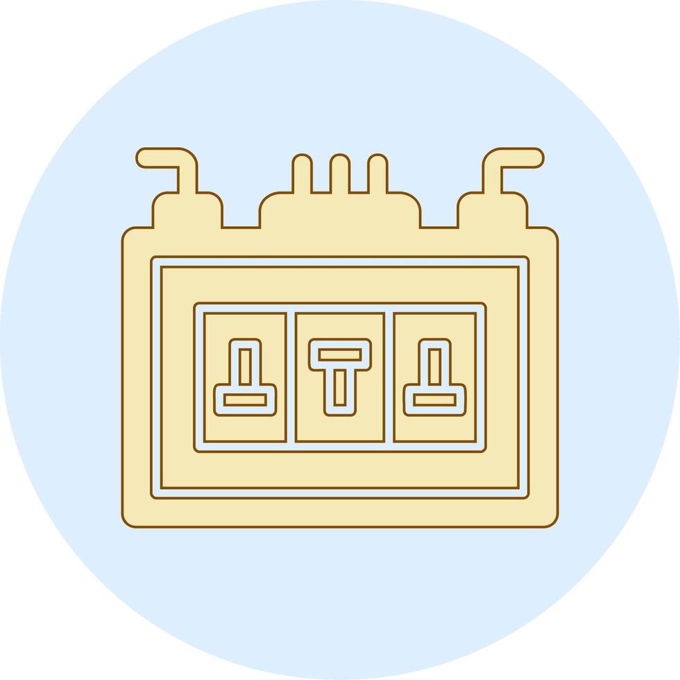 Fuse Box Vector Icon