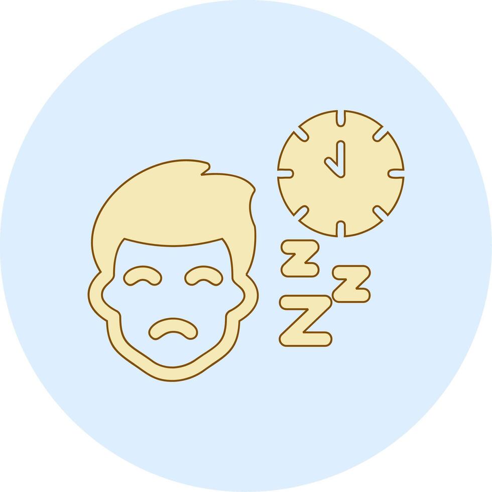 icono de vector de sueño