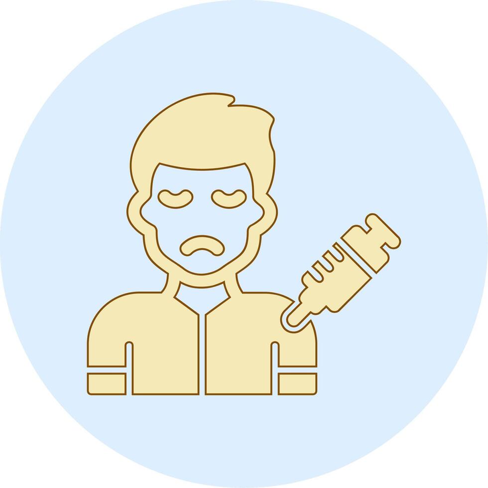 Drug Addiction Vector Icon