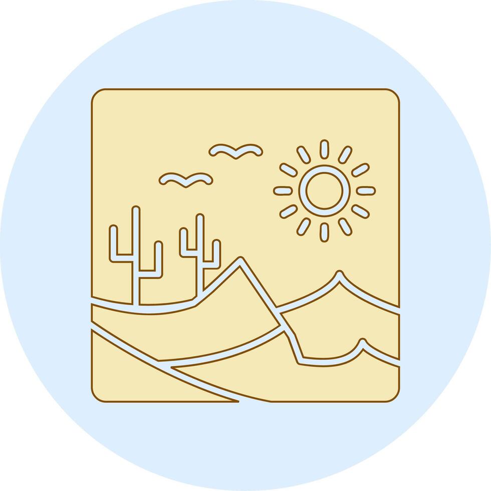 Desert Vector Icon