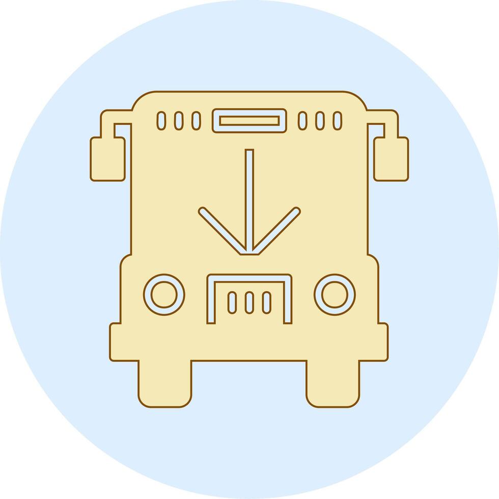 glyph outline circle vector