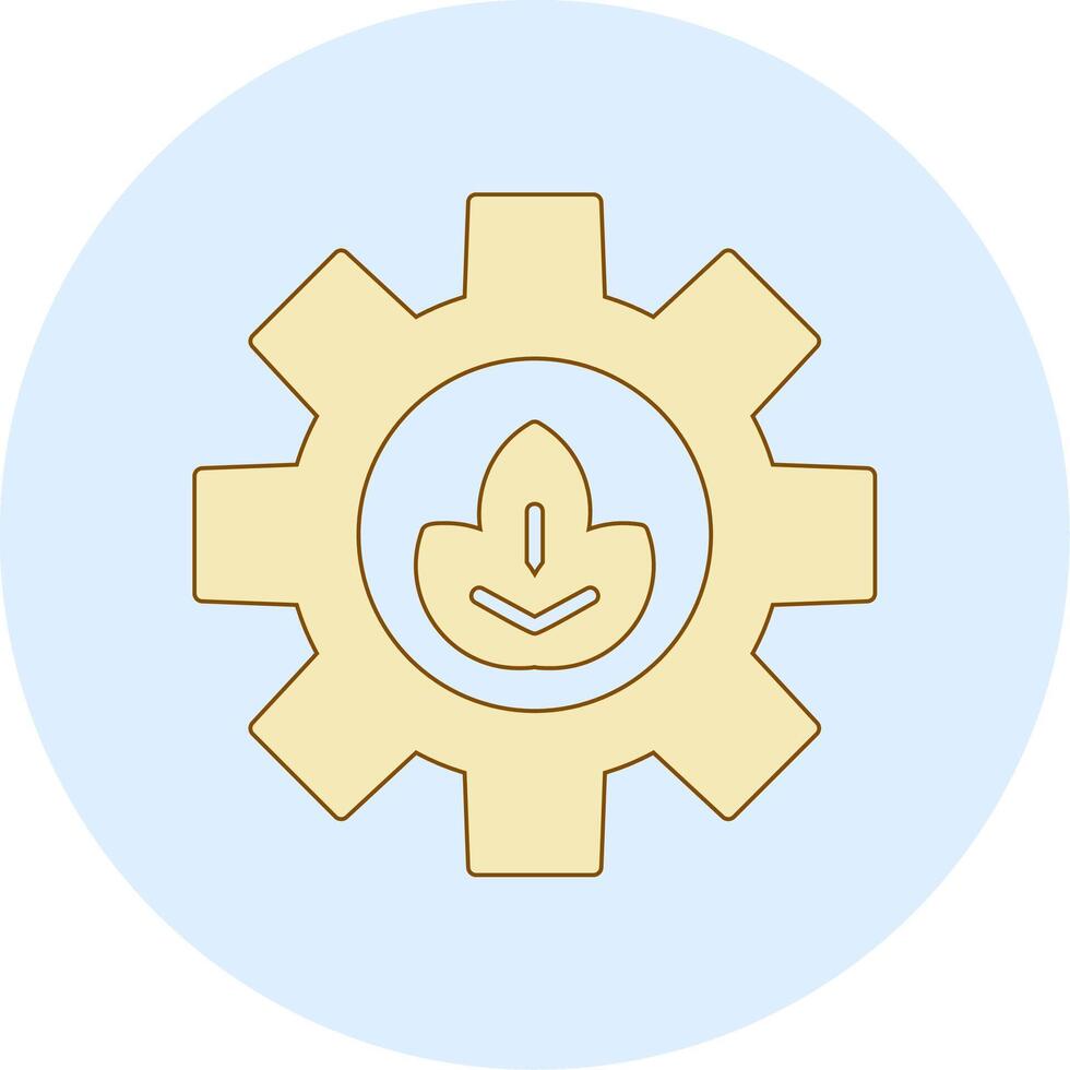 glyph outline circle vector