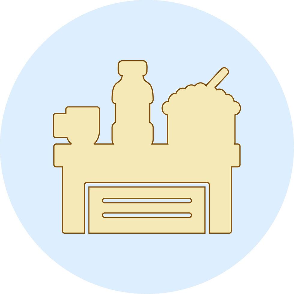 glyph outline circle vector