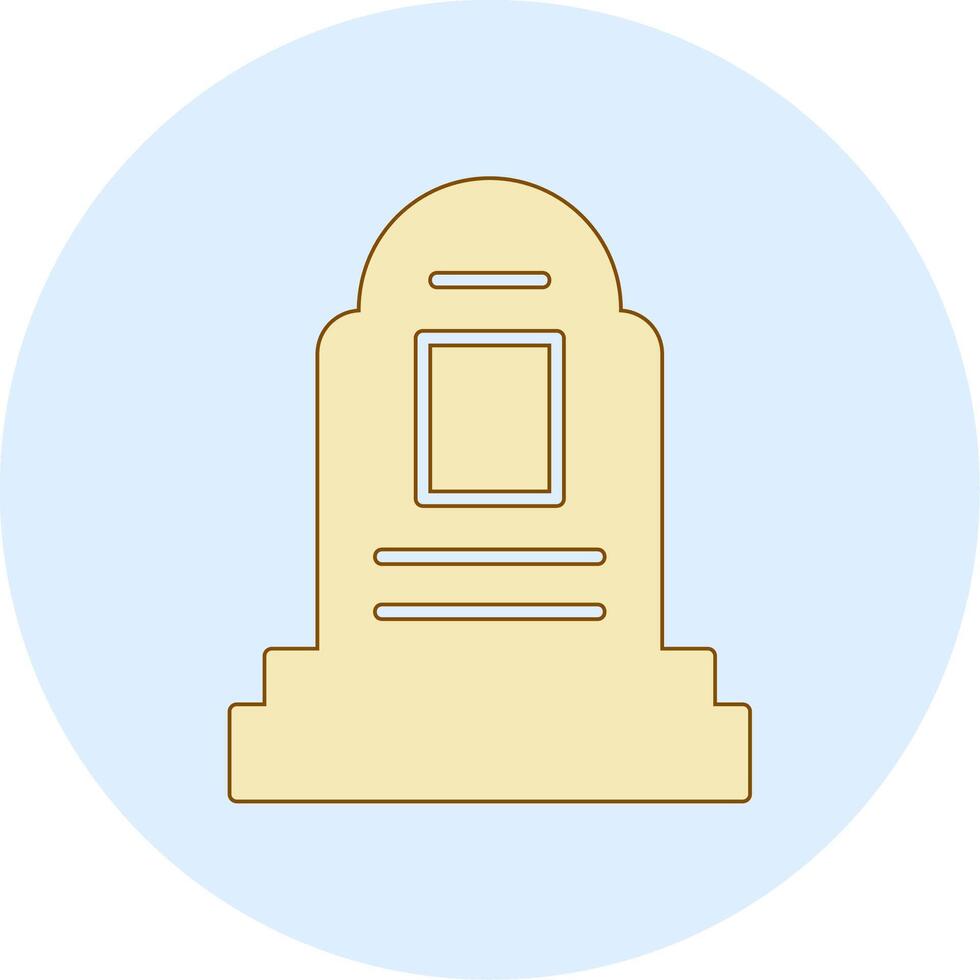 glyph outline circle vector
