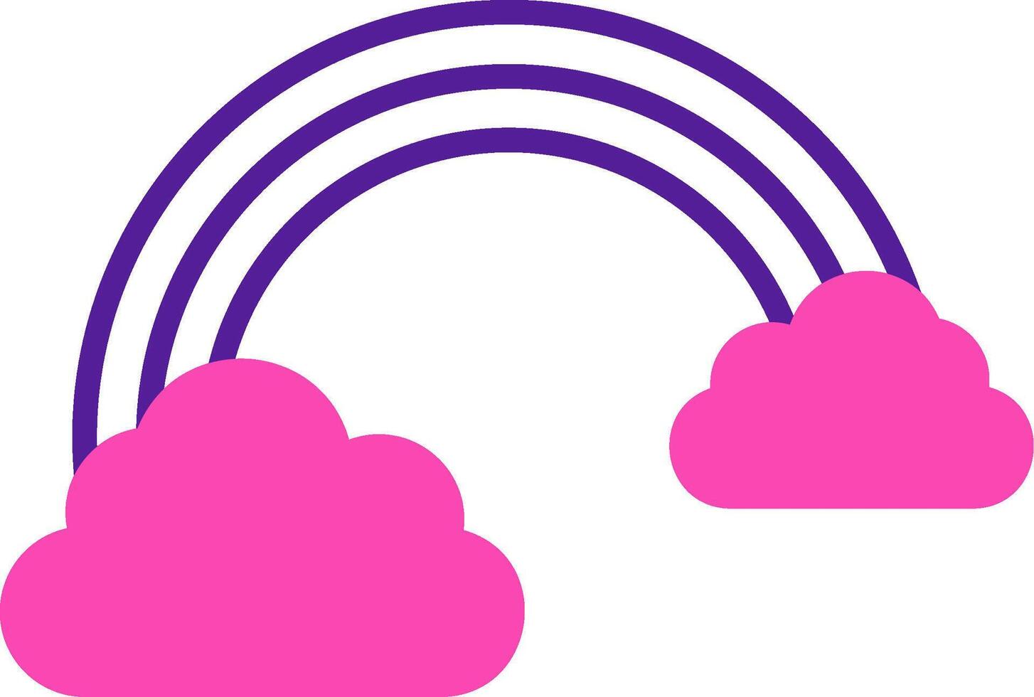 Rainbow Vector Icon