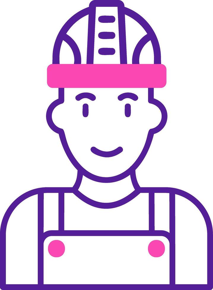 Factory Worker Vector Icon