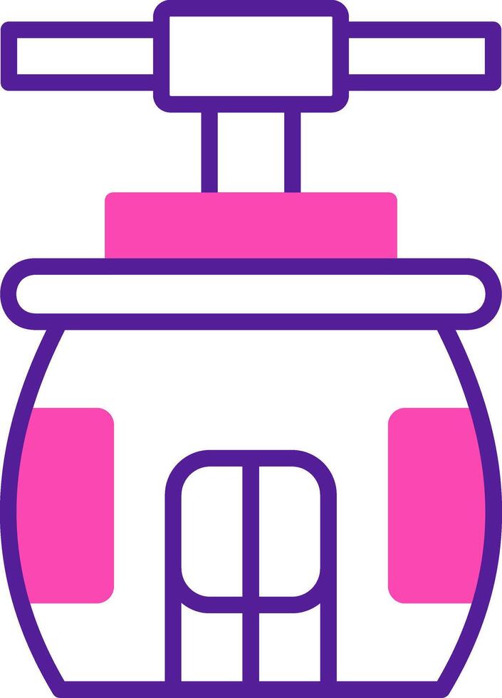 Cableway Vector Icon