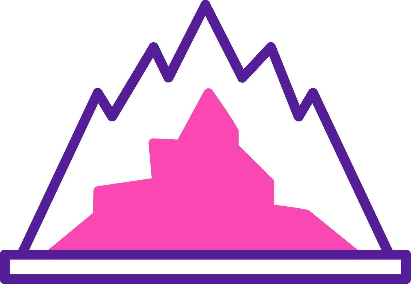 Mountain Vector Icon