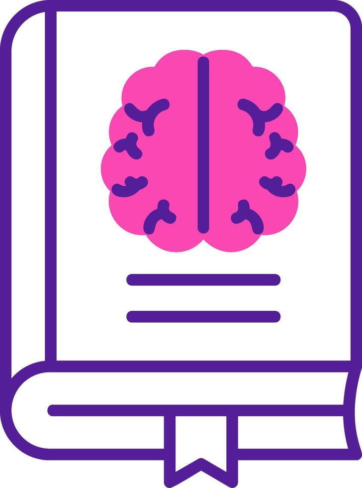 Neurology Book Vector Icon