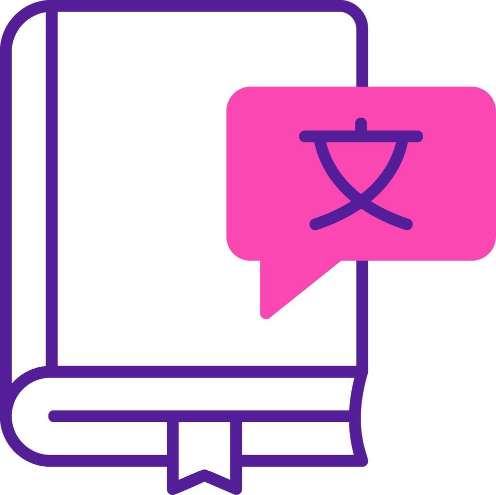 Foreign Language Vector Icon