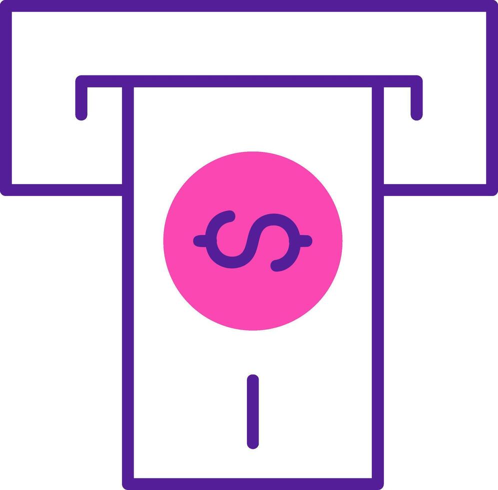 Withdraw Money Vector Icon