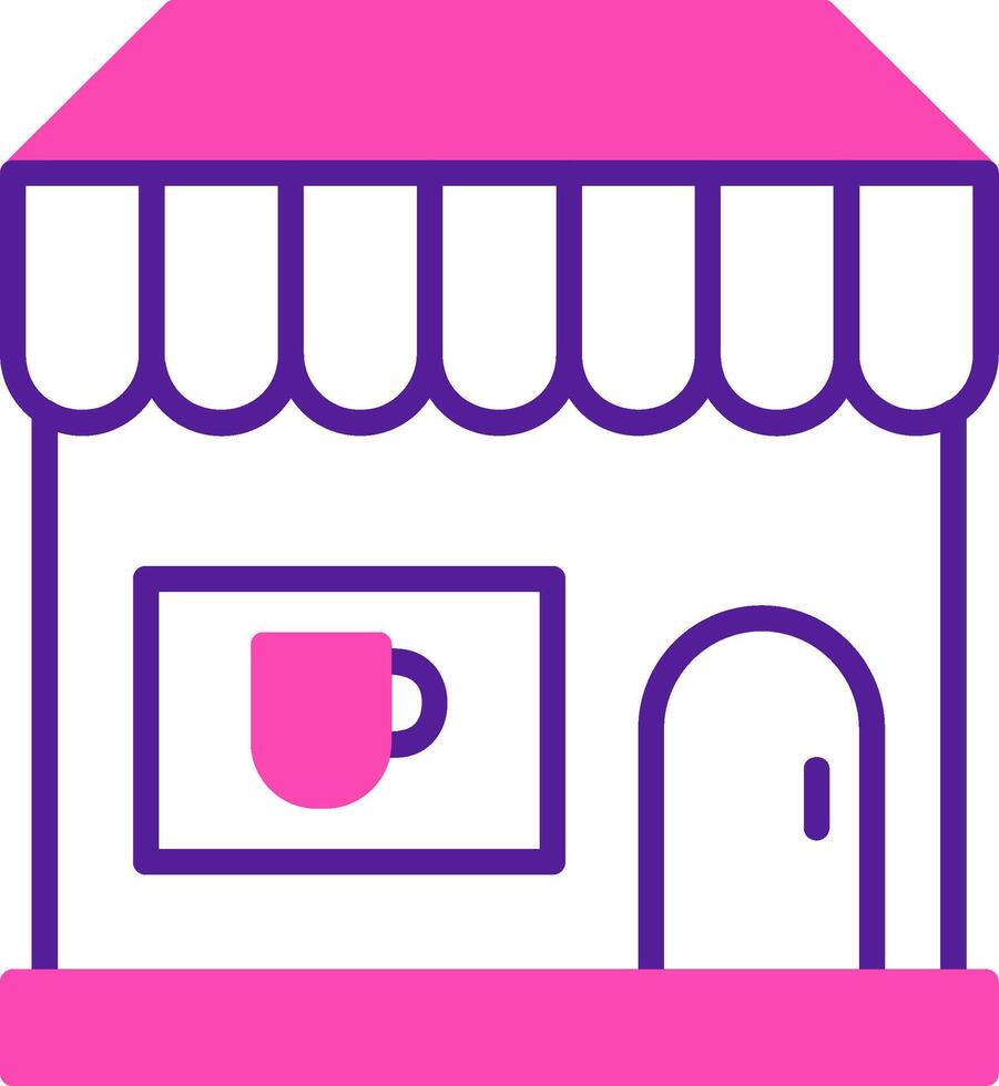 Coffee Shop Vector Icon