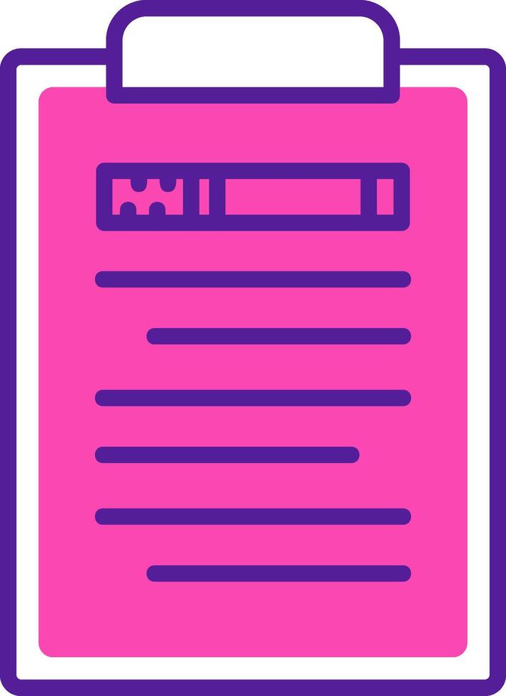 Clipboard Vector Icon