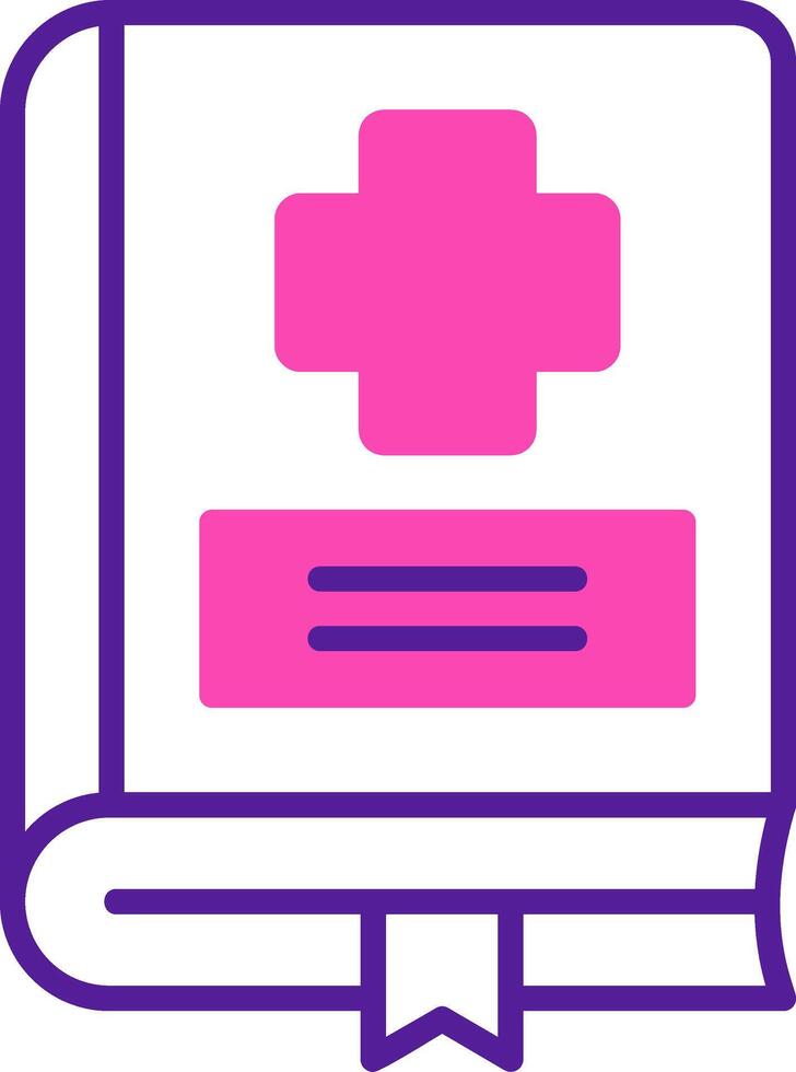 Medical Book Vector Icon