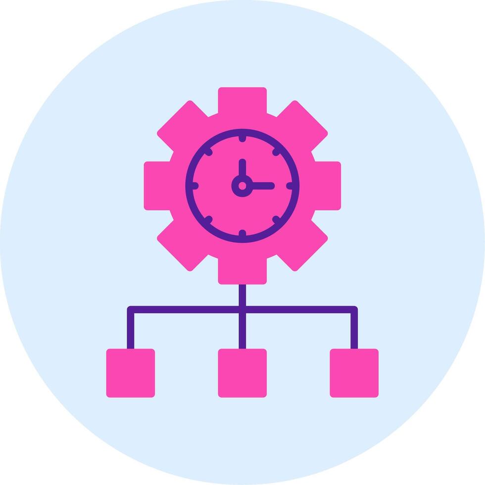 Time Management Vector Icon