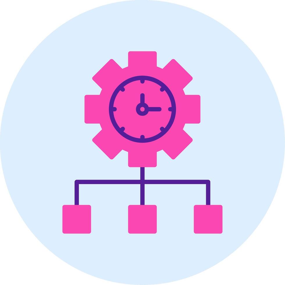 Time Management Vector Icon